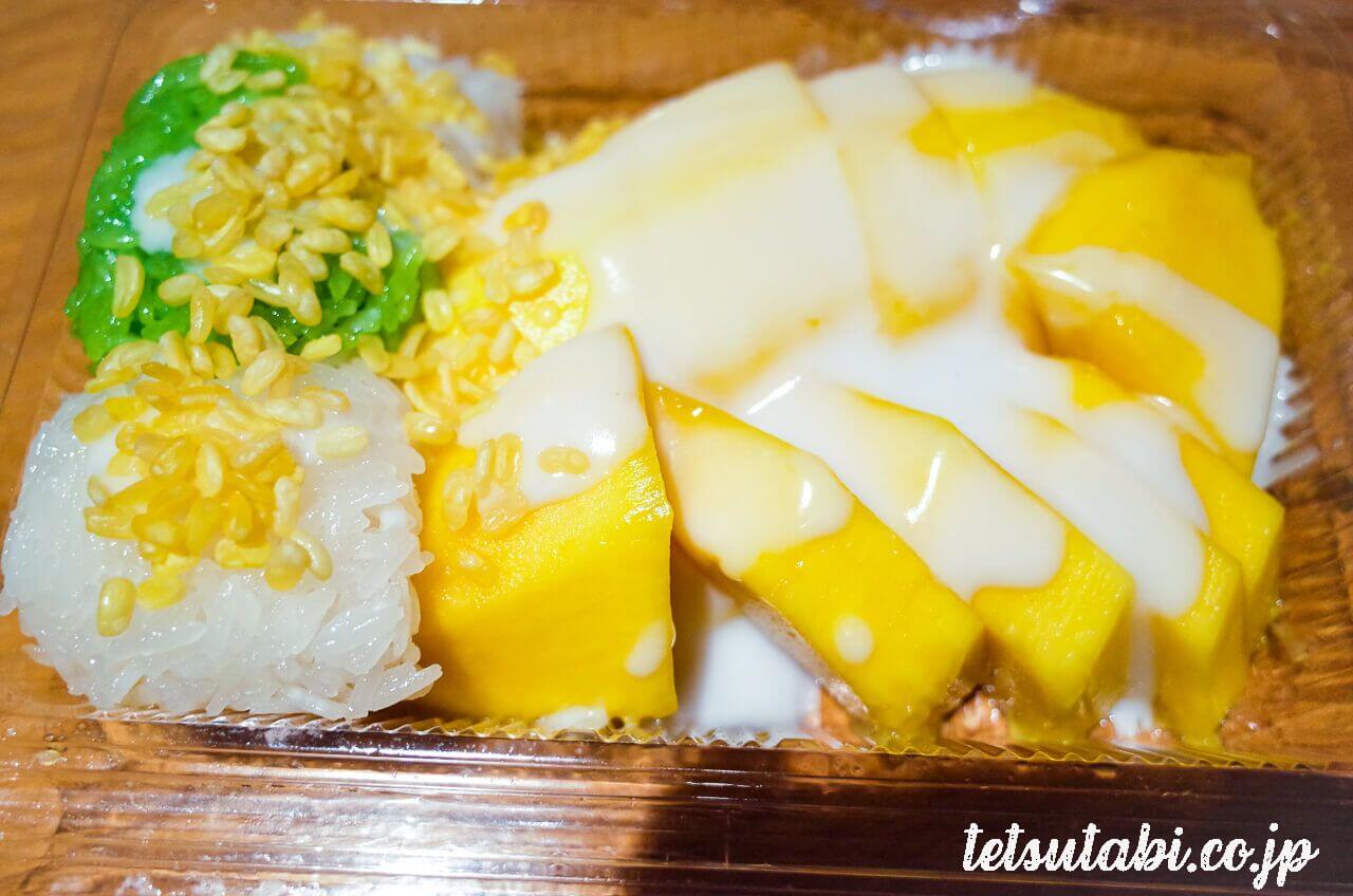 タイのデザート マンゴー もち米の異色スイーツ カオニャオ マムアン が有名なのはトンロー駅のメーワリー Maevaree タイのデザート マンゴー もち米の異色スイーツ カオニャオ マムアン が有名なのはトンロー駅のメーワリー Maevaree